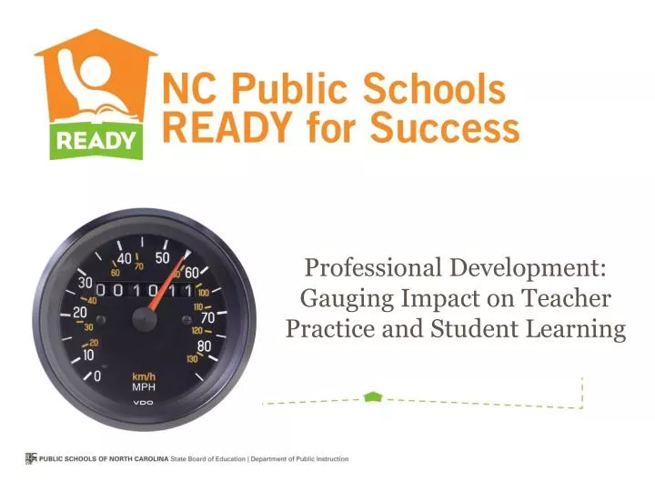 professional development gauging impact on teacher practice and student learning
