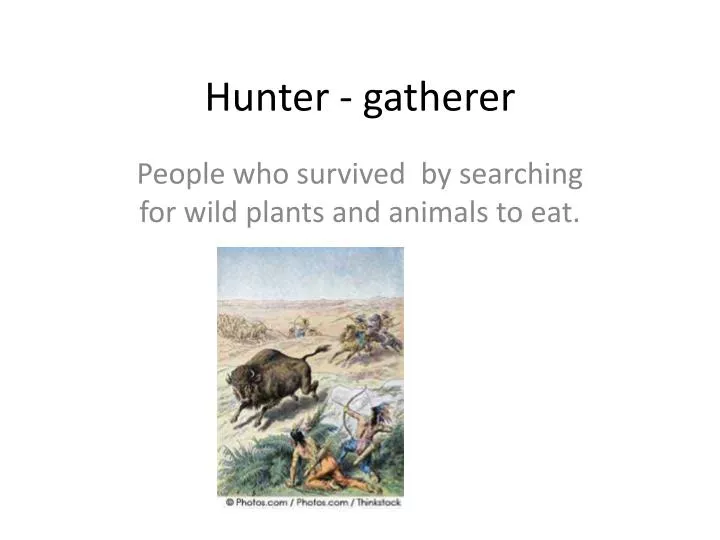 hunter gatherer