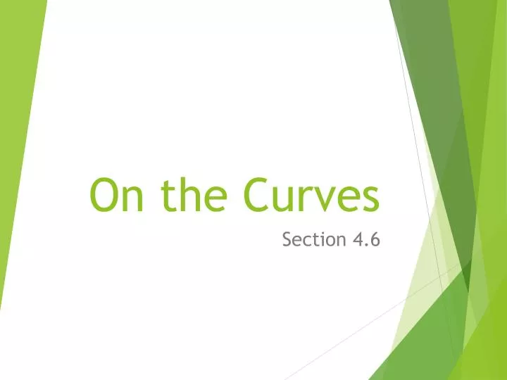 on the curves