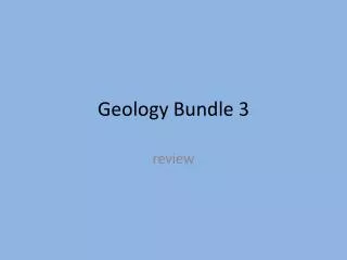 Geology Bundle 3