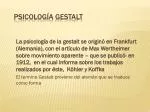 Psicología Gestalt - slide 1