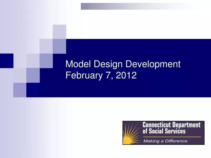 model design development february 7 2012