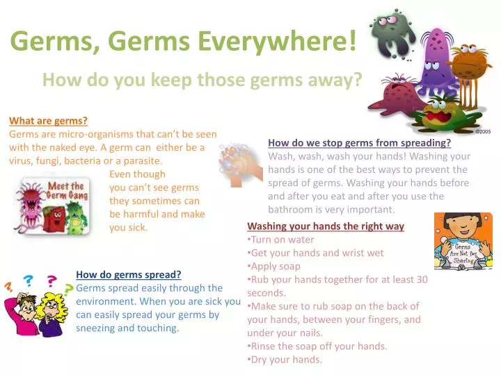germs germs everywhere