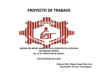 proyecto de trabajo