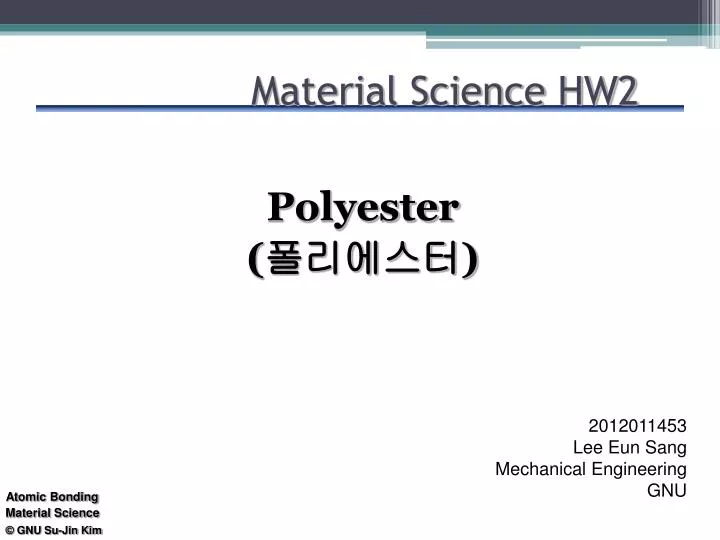 material science hw2
