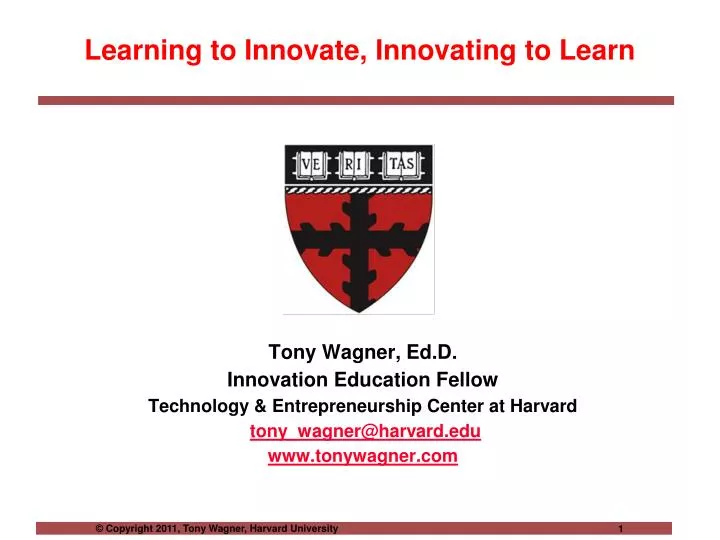 learning to innovate innovating to learn