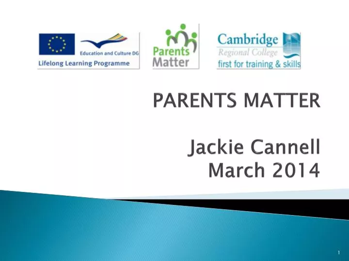 parents matter jackie cannell march 2014