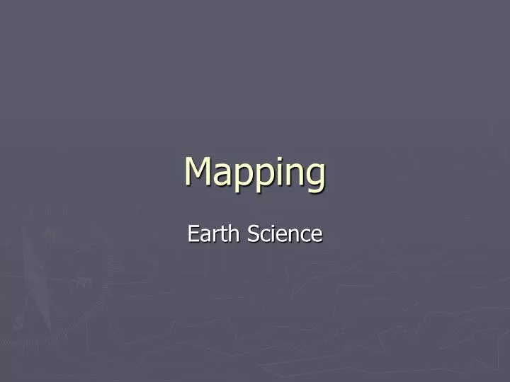 mapping