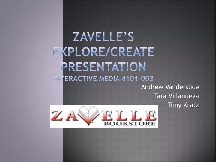 zavelle s explore create presentation interactive media 4101 003
