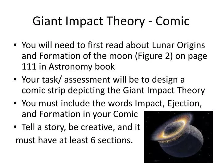 giant impact theory comic