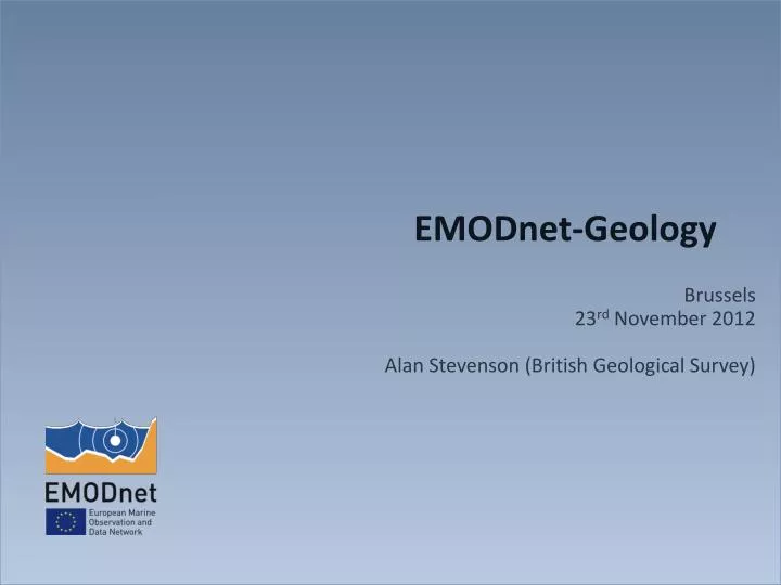 emodnet geology