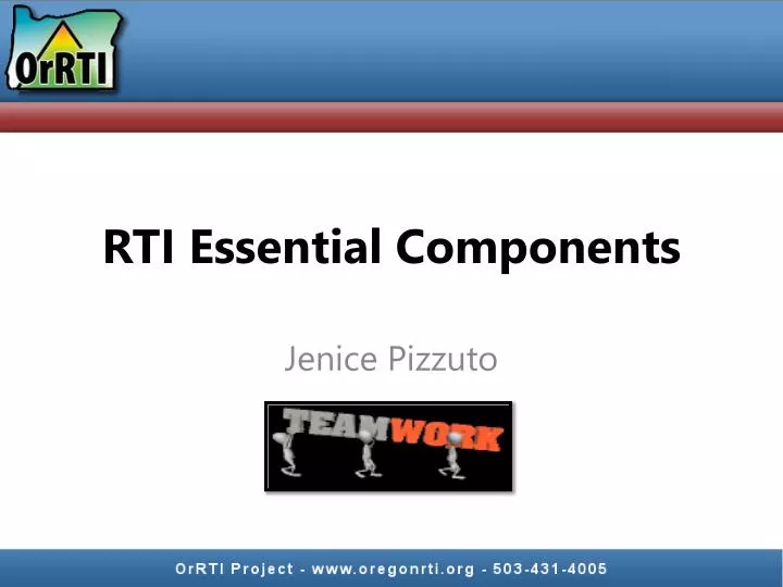 rti essential components
