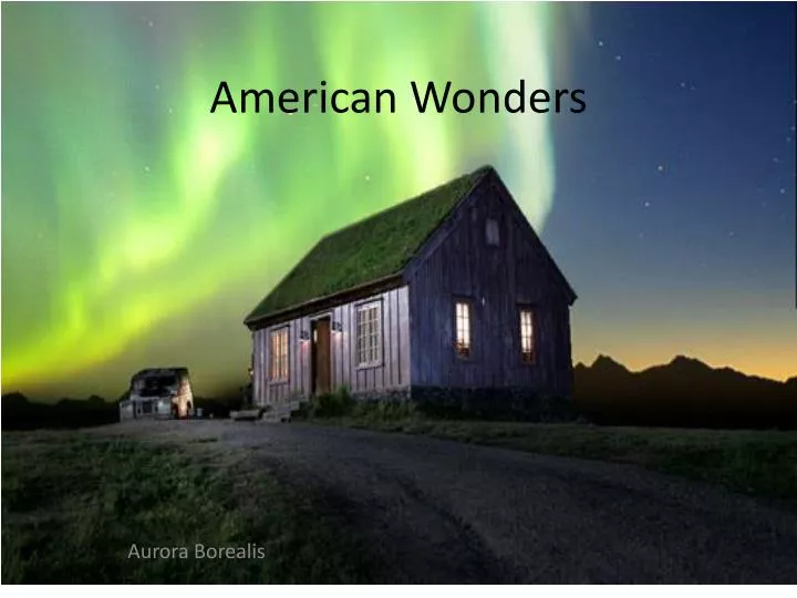 american wonders