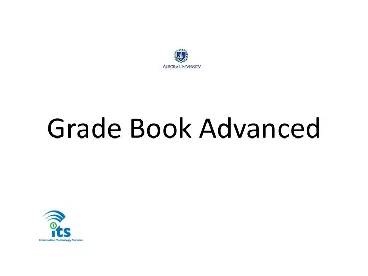 grade book advanced