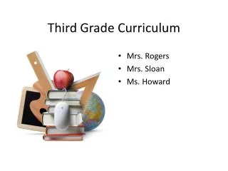 Third Grade Curriculum