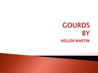 gourds by