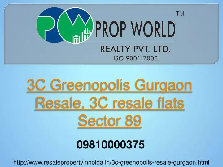 3c greenopolis gurgaon resale 3c resale flats sector 89