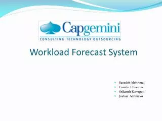Workload Forecast System