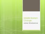 Middle Eastern Change - slide 1