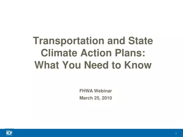 transportation and state climate action plans what you need to know