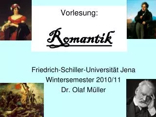 vorlesung romantik