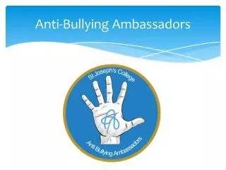 Anti-Bullying Ambassadors