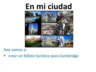 en mi ciudad