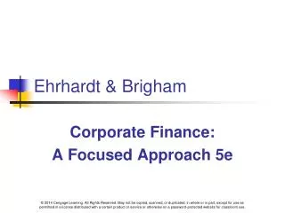 Ehrhardt &amp; Brigham