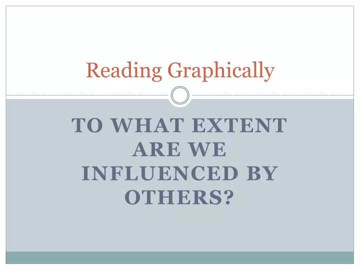 reading graphically