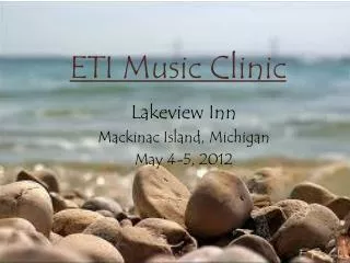ETI Music Clinic