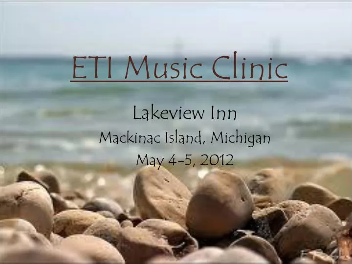 eti music clinic