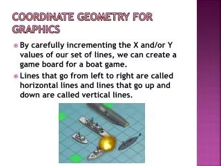 Coordinate Geometry for Graphics