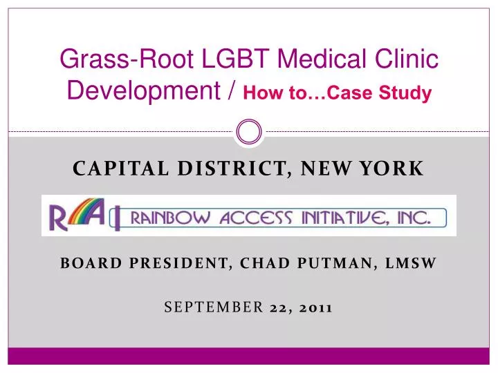 grass root lgbt medical clinic development how to case study