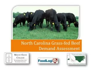 North Carolina Grass-fed Beef Demand Assessment