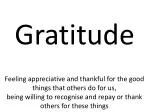 PPT - THE POWER OF GRATITUDE PowerPoint Presentation, free download ...