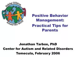 Positive Behavior Management: Practical Tips for Parents