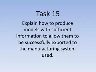 Task 15