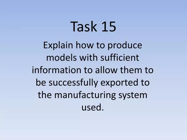 task 15