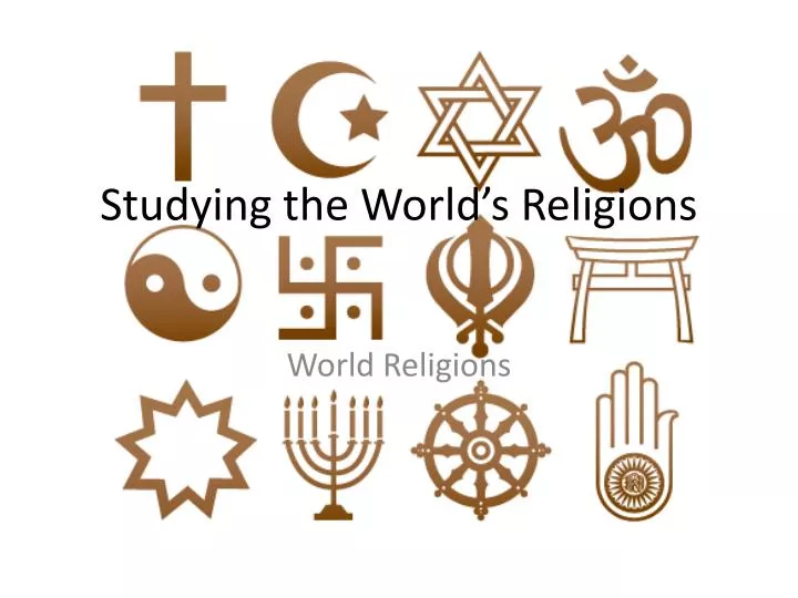 studying the world s religions