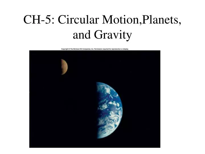 ch 5 circular motion planets and gravity