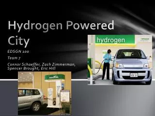 Hydrogen Powered City