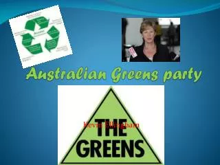 Australian Greens party