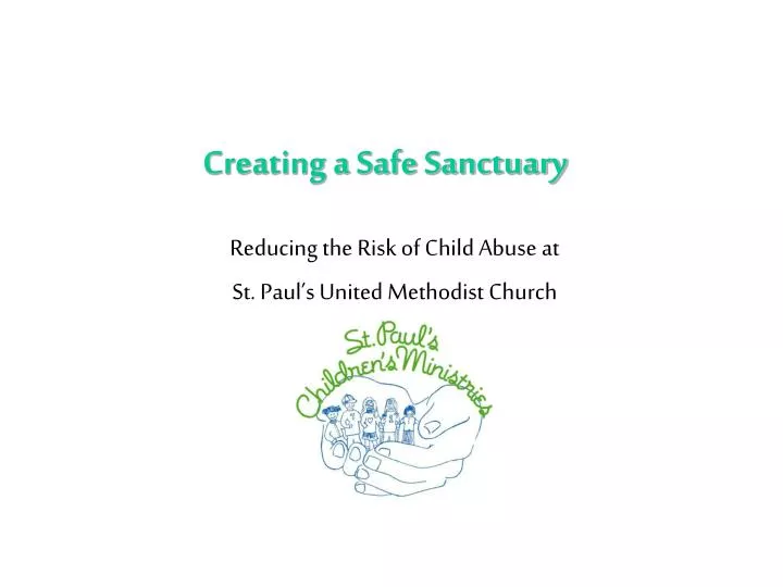 creating a safe sanctuary