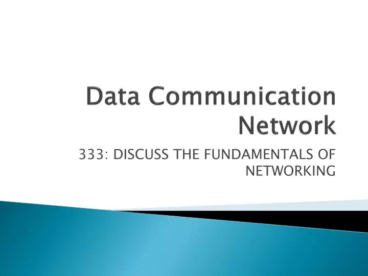 data communication network