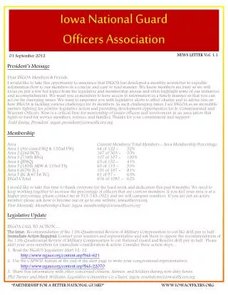 Iowa National Guard Officers Association