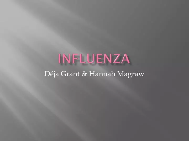 influenza