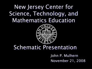 New Jersey Center for Science, Technology, and Mathematics Education