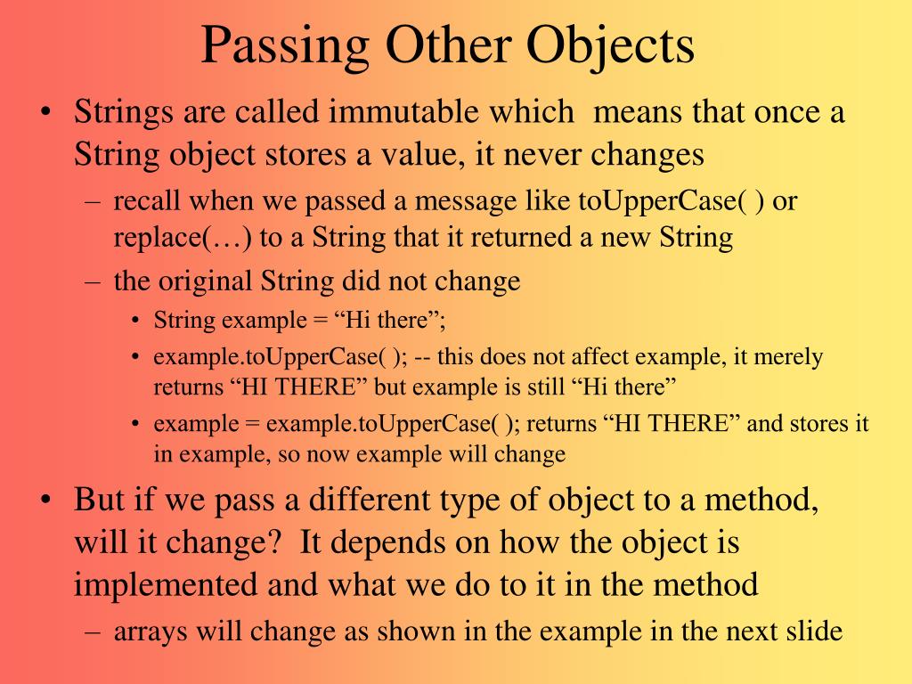 PPT - Understanding String Immutability and Method Overloading in Java ...