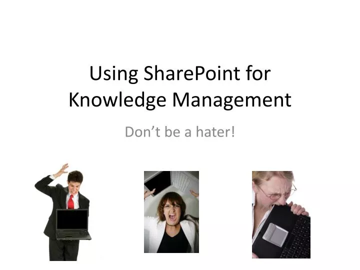 using sharepoint for knowledge management