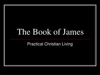 The Book of James